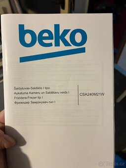 Lednice s mrazákem Beko - 2