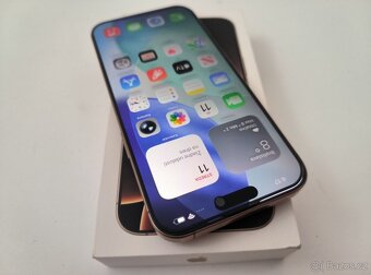 apple iphone 16 PRO MAX 256gb Desert Titanium / Batéria 91% - 2