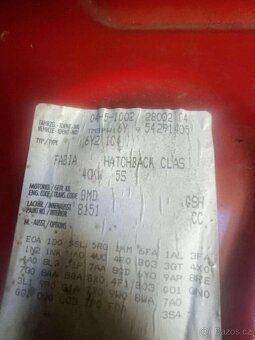 Originální přední nárazník fabie 1 - 2