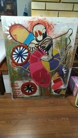 Velkoformátový obraz na plátně Písečný červ - 2