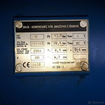 kompresor orlík orl 7,5 B/500 - 2