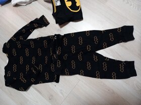 Chlapecké Batman pyžamo, legíny a 2x tričko - 2