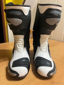 Prodej Moto Boty MBW LIME New Roxy Černo/bílé - 2