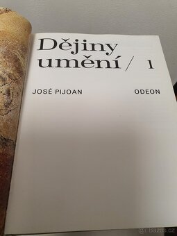 sada knih Dějiny umění, 10ks, J. Pijoan, zaslání - 2