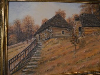 Obraz starých chalup - Koločava - 2