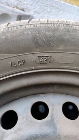 Plechová kola Ford R16 + letní pneu Nokian 2021 - 2
