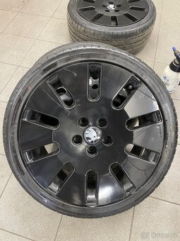 Alu kola R18 5x112 letní pneu - 2