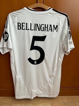 Fotbalový dres Real Madrid 2024/25 - Bellingham 5 - 2