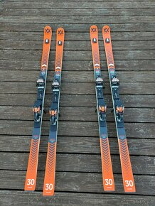 2x Lyže Völkl Race Tiger GS 183 / 30+Marker X comp 16 - 2