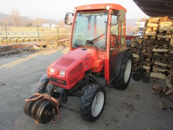 Malotraktor kolový GOLDONI s radlicí a 2 mulčovači - 2