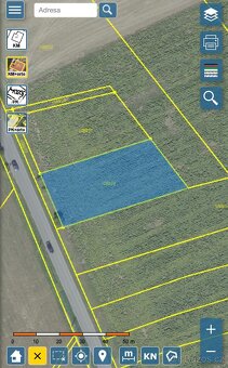 Prodej stavebního pozemku 1305m2 v Bělušicích (2605Kč/m2) - 2