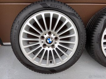 Prodám sadu alu BMW s pneu 225/45/17 - 2