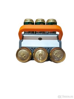 Držák na plechovky - nosič na plechovky 0,5l nebo 0,33l. - 2