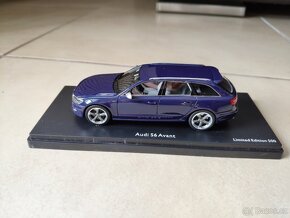 LIMITED 500ks AUDI S6 AVANT ESTORIL BLAU SCHUCO 1:43 MODEL - 2