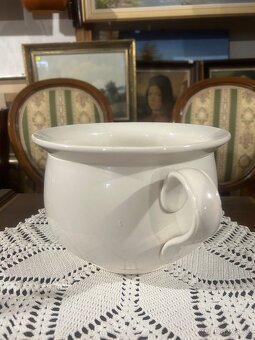 Keramický starožitný nočník - 2