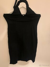 Dámské šaty černé na zavazování, vel. M, zn. Y.O.U. - 2