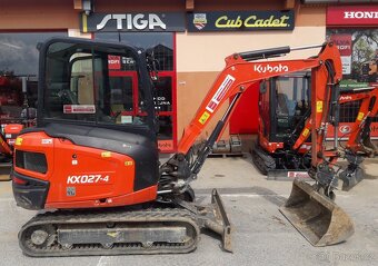 Minirypadlo KUBOTA KX027-4GL HI - 2