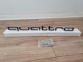 Audi QUATTRO NAPIS OZNACENIE LOGO DO MASKY - 2