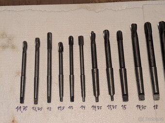 Výstružníky HSS 20ks (mk1, mk2, mk3) - 2