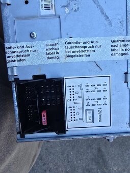 Volswagen golf rádio+kod - 2