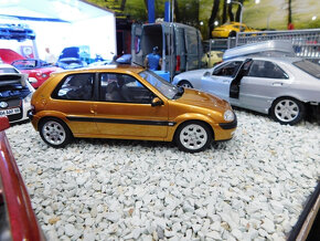 model auta Citroen Saxo VTS oranžová farba Otto mobile 1:18 - 2