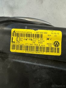 bi-xenon vw touran 2006-2010 levé světlo - 2