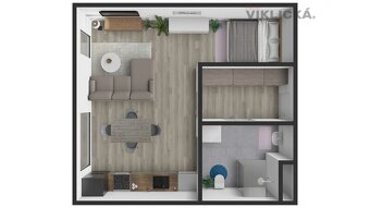 Prodej bytu 1+kk, 35 m2, Brno - Horní Heršpice - 2