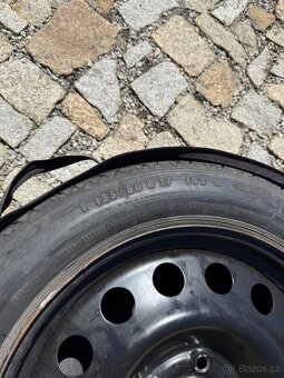 Dojezdové rezervní kolo 135/80 R17 - 2