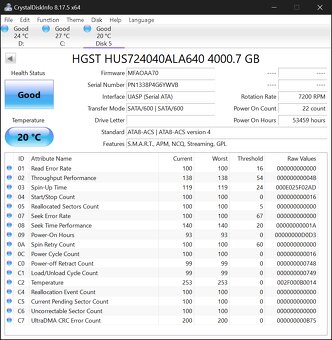 Disk - HITACHI 4TB HDD SATA - 2
