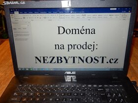 Domena : NEZBYTNOST.cz - 2