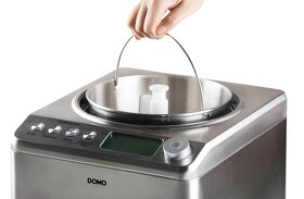 PRODÁM NOVÝ Zmrzlinovač s kompresorem, DOMO DO9232I , 2ROKY - 2