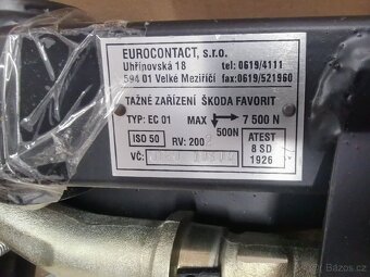 Tažné Škoda Favorit nové - 2