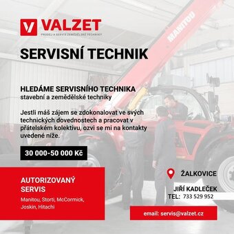 Servisní technik zemědělské a stavební techniky - 2