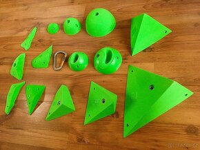Nové lezecké chyty THEREX Boulder set - 14 kusů - 2