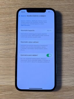 Apple iPhone 12 Pro 128 GB Grafitově šedá - BATERIE 100% - 2