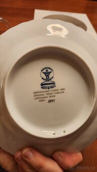 vánoční talíř 1999, porcelán z Dubí - 2