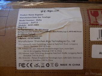 Gravírovací laser stroj Algo ALM-20BD 22W - 2
