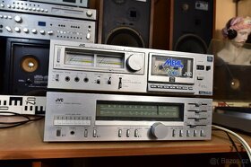 JVC R-S11L receiver, JVC KD-A33 kazeťák, JVC L-A21 gramofon - 2
