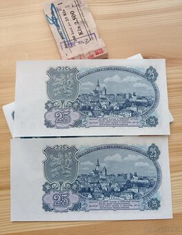 25kčs 1953 stav UNC možnost sériových čísel po sobě jdoucí p - 2
