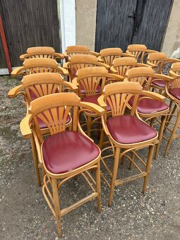 Barové židle Ton 14 kusu - 2