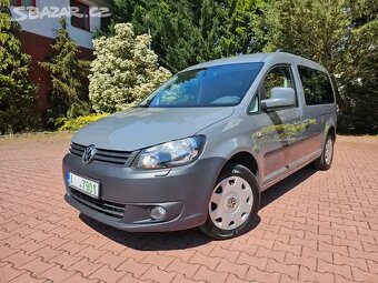 VW Cady Maxi 2.0 TDI 103kw,7.sedadel,Tažné,Navi,Tempomat - 2