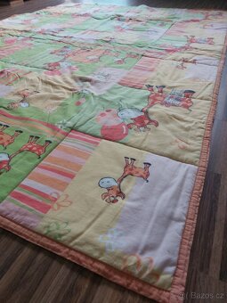 krásná, velká, prostorná hrací deka pro miminka a děti - 2