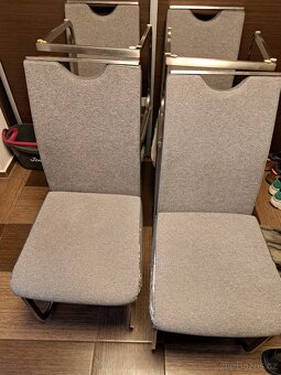 6ks židle k jidelnimu stolu, použité, funkční - 2