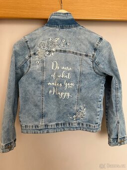 Dívčí jeansová bunda 11-12let (146) - 2