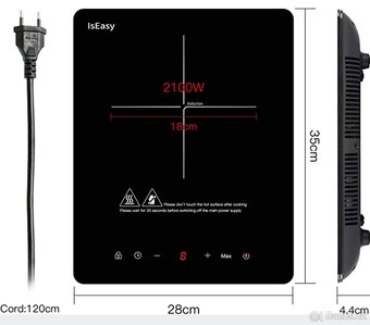 IsEasy indukční přenosná plotýnka - 2