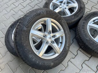 4x Alu kola s letními pneu Continental 195/65 R15 - 2
