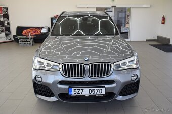 BMW X3 3,0 230 kW, xDrive35d, ČR,1.maj,2xALU,DPH - 2