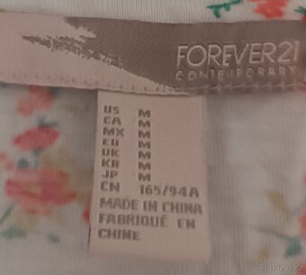 Forever21 dámská halenka bavlna velikost M - 2