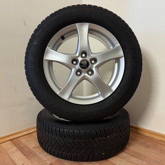 ŠKODA SUPERB III 5x112 R16 ET41+ZIMNÍ 215/60R16 8mm - 2