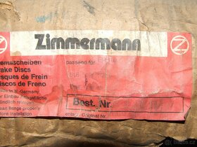 Prodám brzdové kotouče VW a BMW - 2
